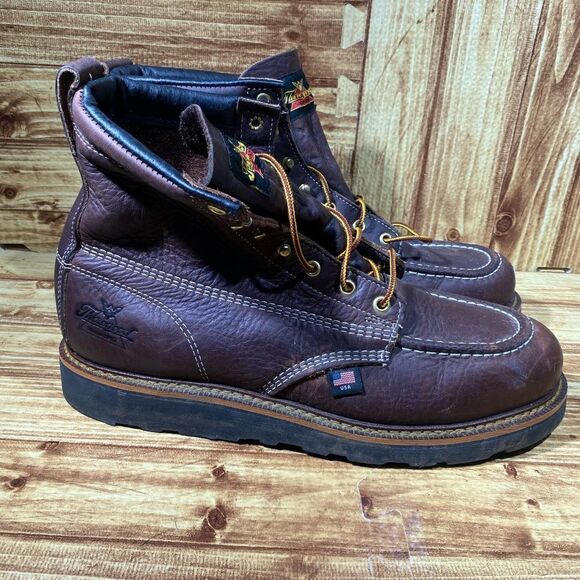 Thorogood Waterproof Work boots  11/1/2 Excellent Condition - Picture 3 of 6